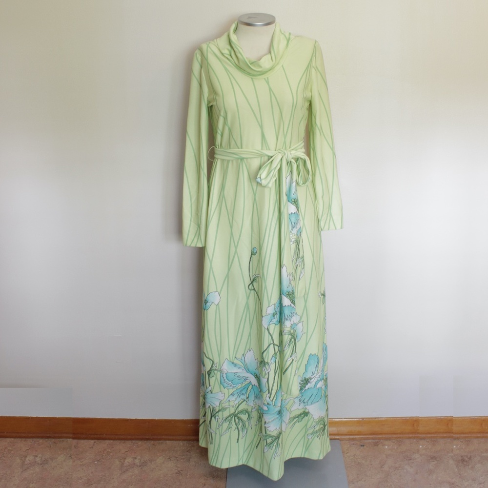 VINTAGE 1970s Leslie Fay Evening Gown